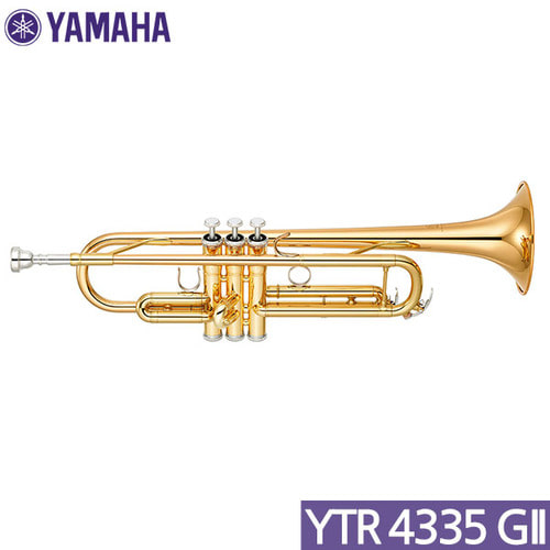 야마하 트럼펫 골드 YTR 4335 GII